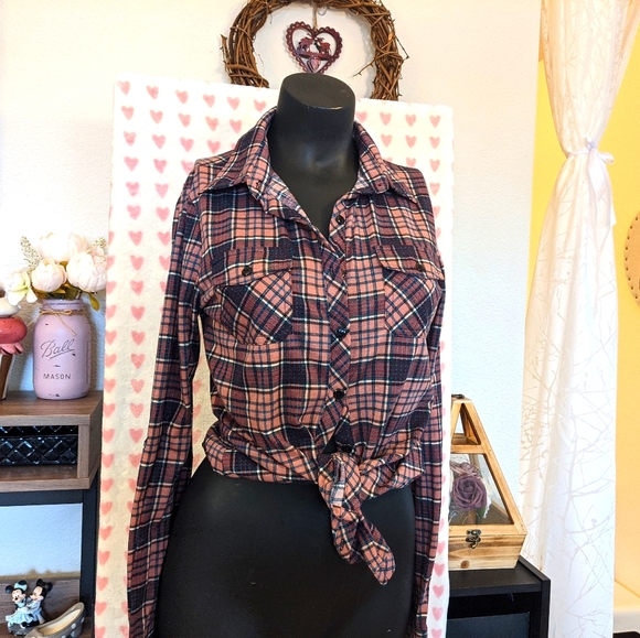 Dark Pink Flannel - Picture 4 of 8